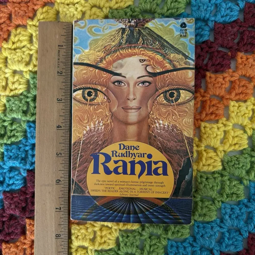Rania The Seeker Paperback Dane Rudhyar 1973 Esoteric Astrology Book